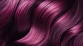 Dyed purple hair texture background. Royalty Free Stock Photo